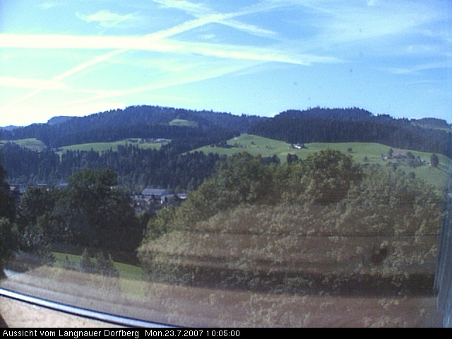 Webcam-Bild: Aussicht vom Dorfberg in Langnau 20070723-100500