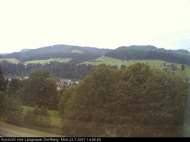 Webcam-Bild: Aussicht vom Dorfberg in Langnau 20070723-140500