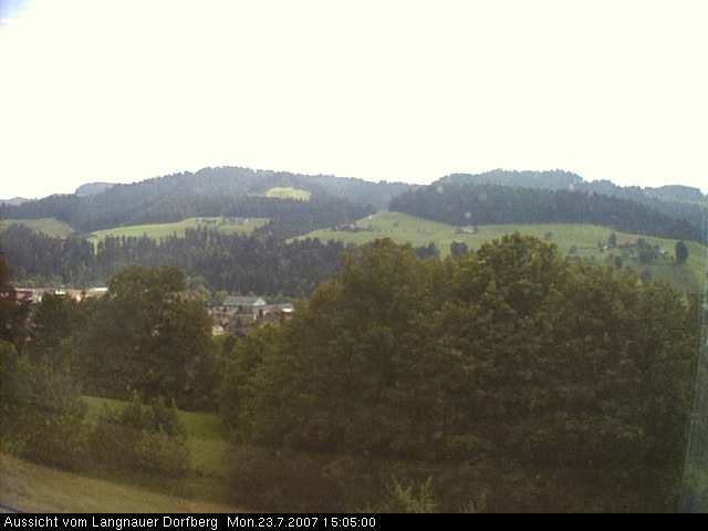Webcam-Bild: Aussicht vom Dorfberg in Langnau 20070723-150500