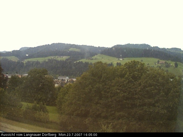Webcam-Bild: Aussicht vom Dorfberg in Langnau 20070723-160500