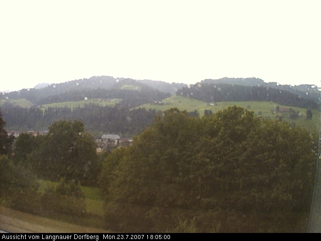 Webcam-Bild: Aussicht vom Dorfberg in Langnau 20070723-180500