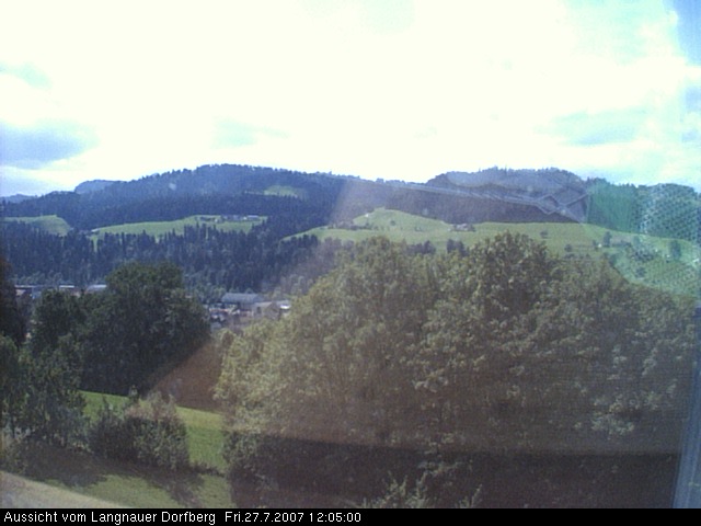 Webcam-Bild: Aussicht vom Dorfberg in Langnau 20070727-120500