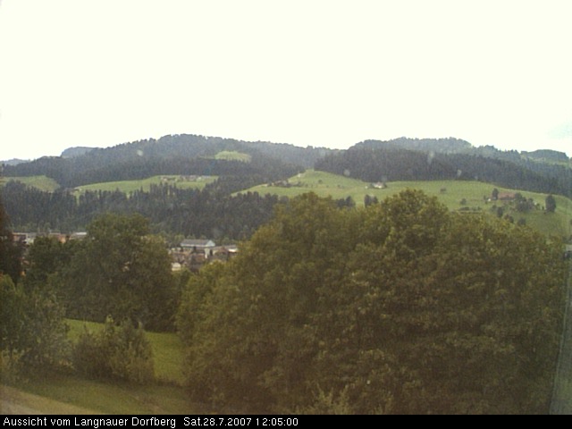 Webcam-Bild: Aussicht vom Dorfberg in Langnau 20070728-120500