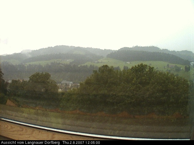 Webcam-Bild: Aussicht vom Dorfberg in Langnau 20070802-120500