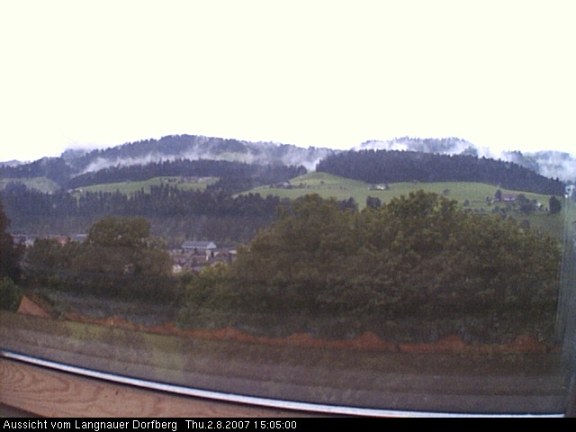 Webcam-Bild: Aussicht vom Dorfberg in Langnau 20070802-150500