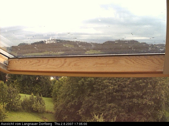 Webcam-Bild: Aussicht vom Dorfberg in Langnau 20070802-170500