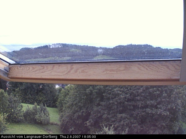 Webcam-Bild: Aussicht vom Dorfberg in Langnau 20070802-180500