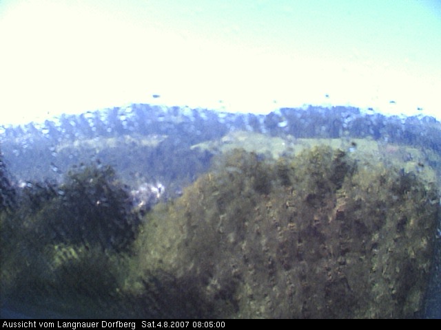 Webcam-Bild: Aussicht vom Dorfberg in Langnau 20070804-080500
