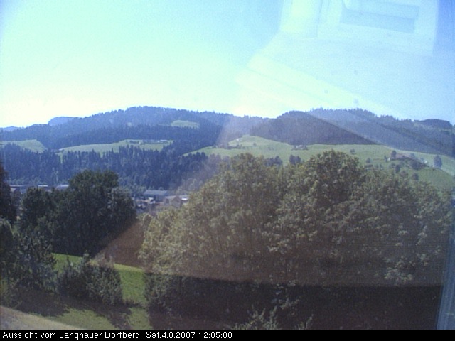 Webcam-Bild: Aussicht vom Dorfberg in Langnau 20070804-120500