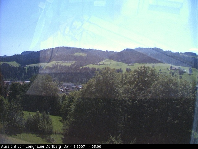Webcam-Bild: Aussicht vom Dorfberg in Langnau 20070804-140500
