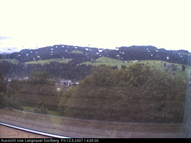 Webcam-Bild: Aussicht vom Dorfberg in Langnau 20070810-140500
