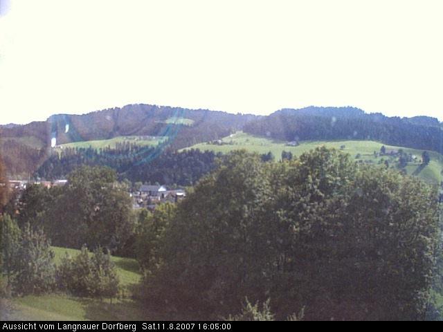 Webcam-Bild: Aussicht vom Dorfberg in Langnau 20070811-160500