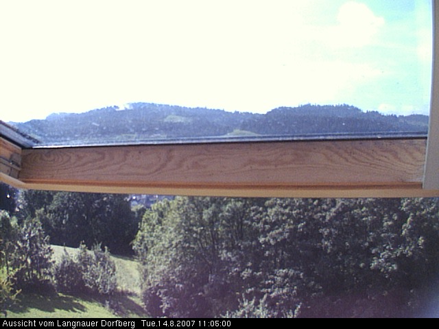 Webcam-Bild: Aussicht vom Dorfberg in Langnau 20070814-110500