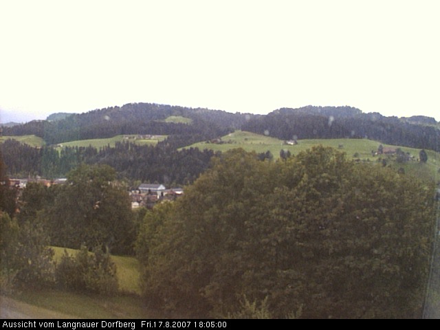 Webcam-Bild: Aussicht vom Dorfberg in Langnau 20070817-180500