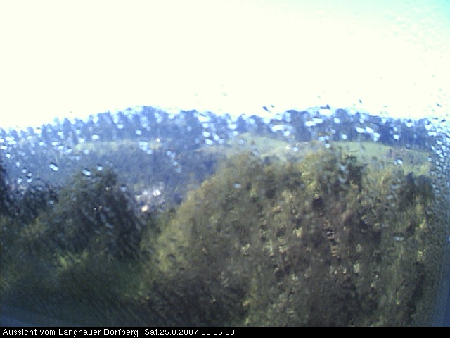 Webcam-Bild: Aussicht vom Dorfberg in Langnau 20070825-080500