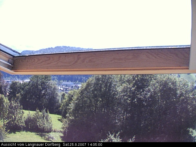 Webcam-Bild: Aussicht vom Dorfberg in Langnau 20070825-140500