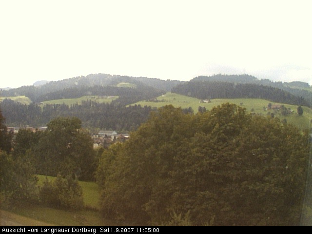 Webcam-Bild: Aussicht vom Dorfberg in Langnau 20070901-110500