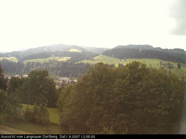 Webcam-Bild: Aussicht vom Dorfberg in Langnau 20070901-120500