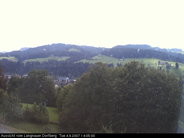 Webcam-Bild: Aussicht vom Dorfberg in Langnau 20070904-140500