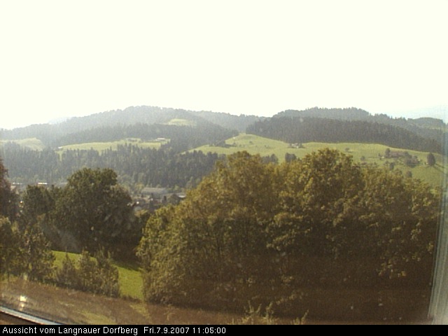 Webcam-Bild: Aussicht vom Dorfberg in Langnau 20070907-110500