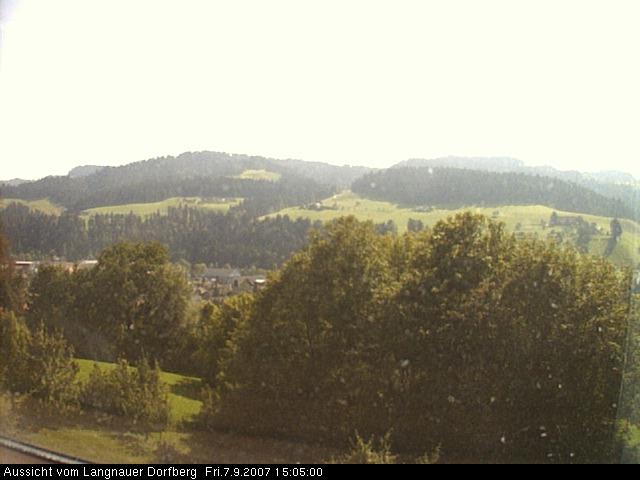 Webcam-Bild: Aussicht vom Dorfberg in Langnau 20070907-150500
