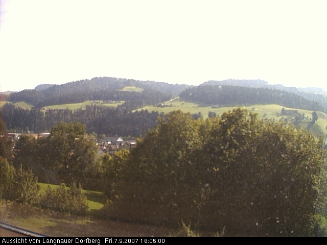Webcam-Bild: Aussicht vom Dorfberg in Langnau 20070907-160500