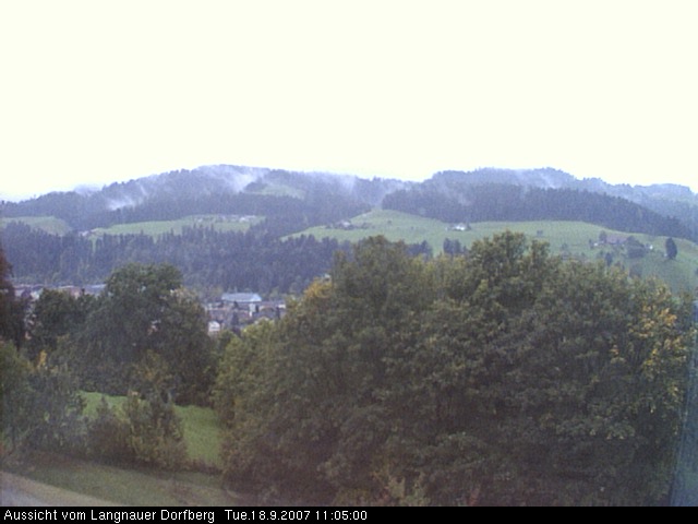 Webcam-Bild: Aussicht vom Dorfberg in Langnau 20070918-110500