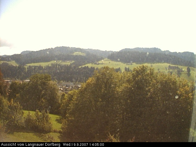 Webcam-Bild: Aussicht vom Dorfberg in Langnau 20070919-140500