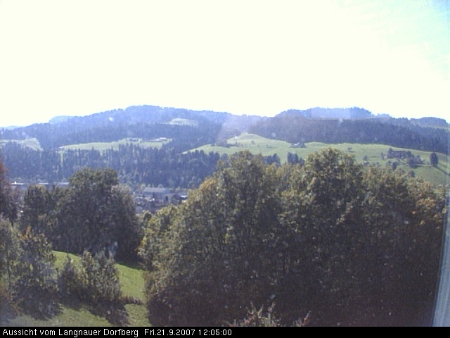 Webcam-Bild: Aussicht vom Dorfberg in Langnau 20070921-120500