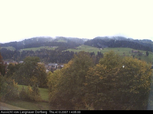 Webcam-Bild: Aussicht vom Dorfberg in Langnau 20071004-140500