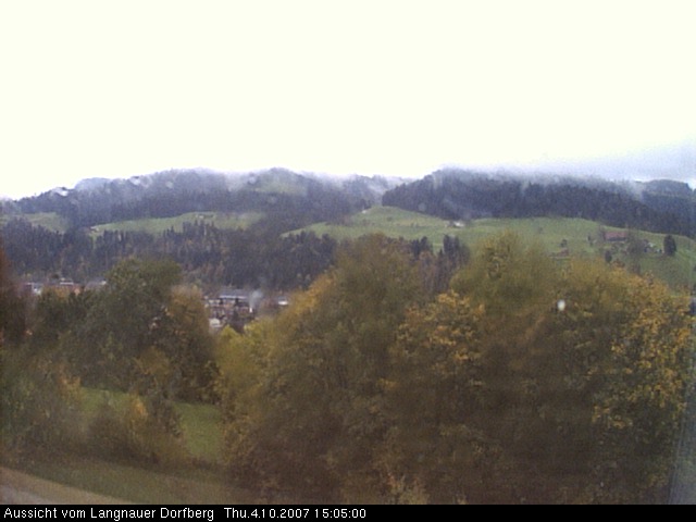 Webcam-Bild: Aussicht vom Dorfberg in Langnau 20071004-150500