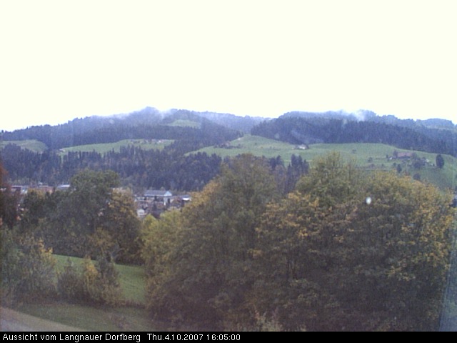 Webcam-Bild: Aussicht vom Dorfberg in Langnau 20071004-160500