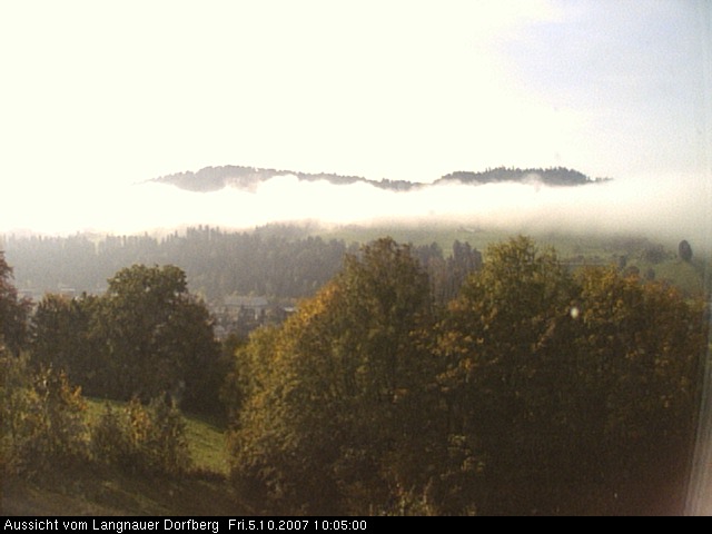 Webcam-Bild: Aussicht vom Dorfberg in Langnau 20071005-100500