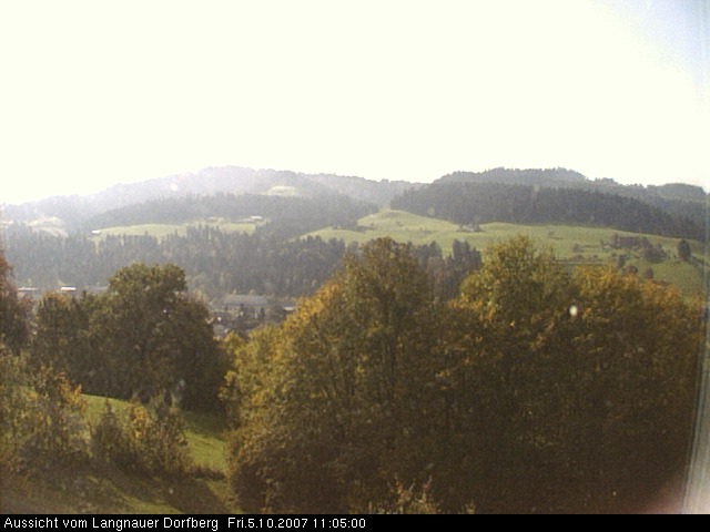 Webcam-Bild: Aussicht vom Dorfberg in Langnau 20071005-110500
