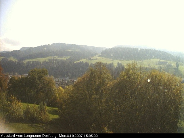 Webcam-Bild: Aussicht vom Dorfberg in Langnau 20071008-150500