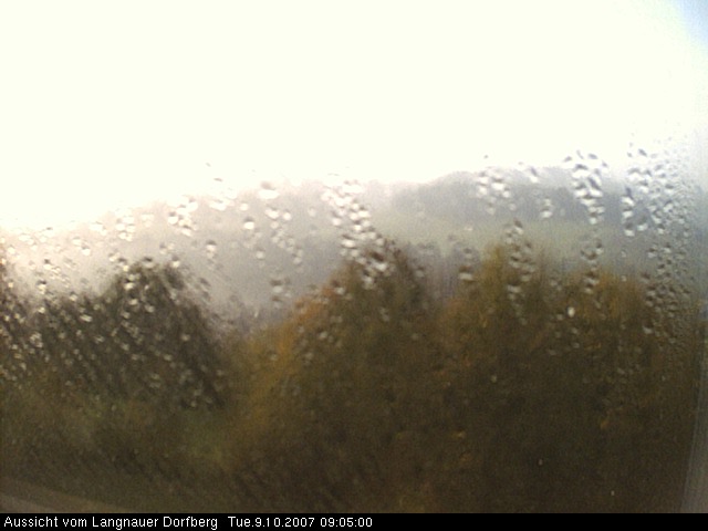 Webcam-Bild: Aussicht vom Dorfberg in Langnau 20071009-090500