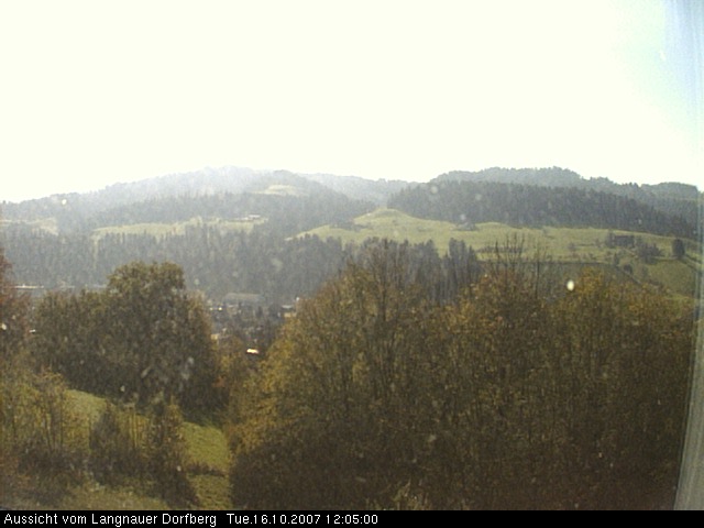 Webcam-Bild: Aussicht vom Dorfberg in Langnau 20071016-120500