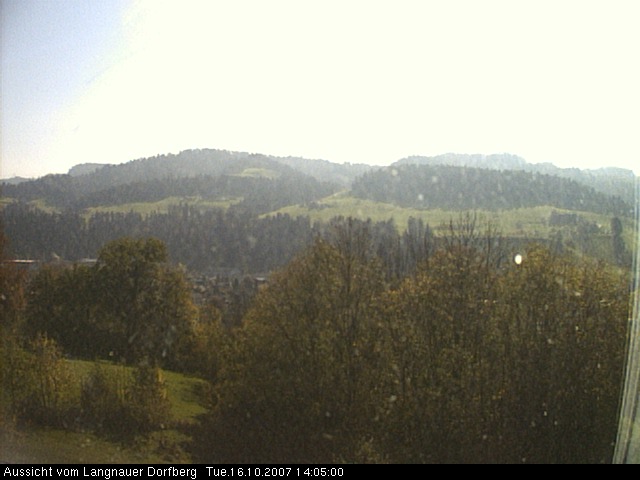 Webcam-Bild: Aussicht vom Dorfberg in Langnau 20071016-140500