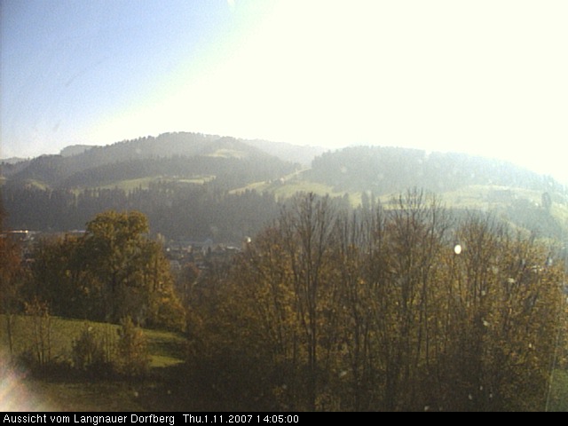 Webcam-Bild: Aussicht vom Dorfberg in Langnau 20071101-140500