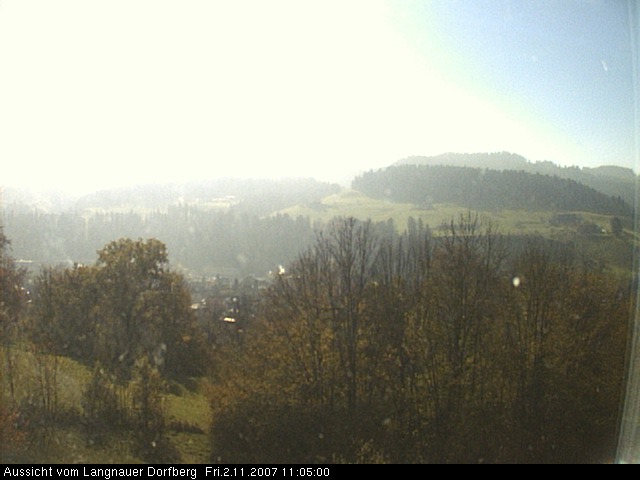 Webcam-Bild: Aussicht vom Dorfberg in Langnau 20071102-110500