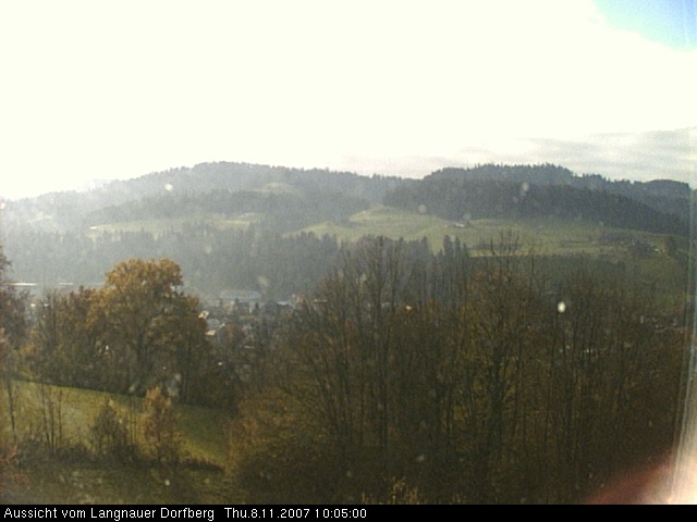 Webcam-Bild: Aussicht vom Dorfberg in Langnau 20071108-100500