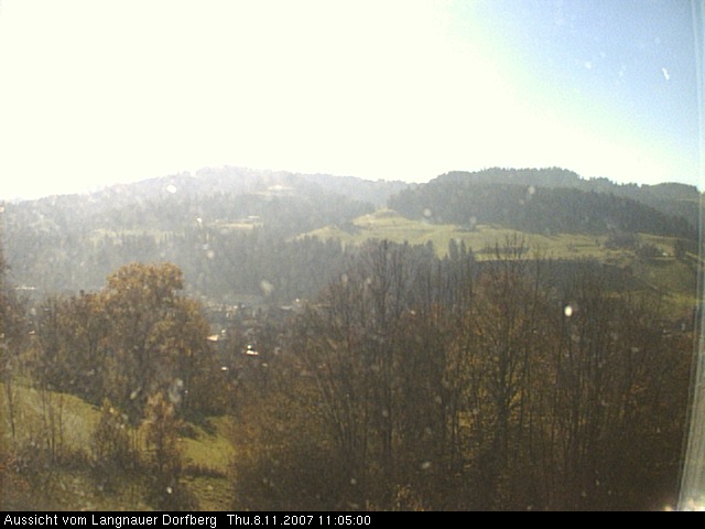 Webcam-Bild: Aussicht vom Dorfberg in Langnau 20071108-110500