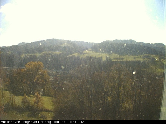 Webcam-Bild: Aussicht vom Dorfberg in Langnau 20071108-120500