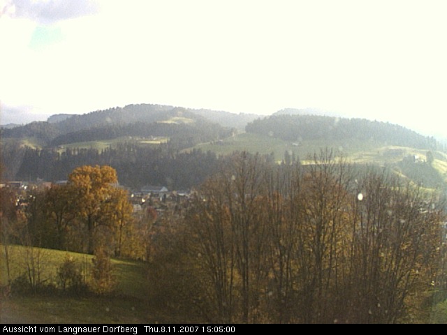 Webcam-Bild: Aussicht vom Dorfberg in Langnau 20071108-150500