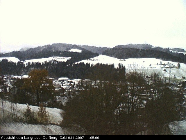 Webcam-Bild: Aussicht vom Dorfberg in Langnau 20071110-140500