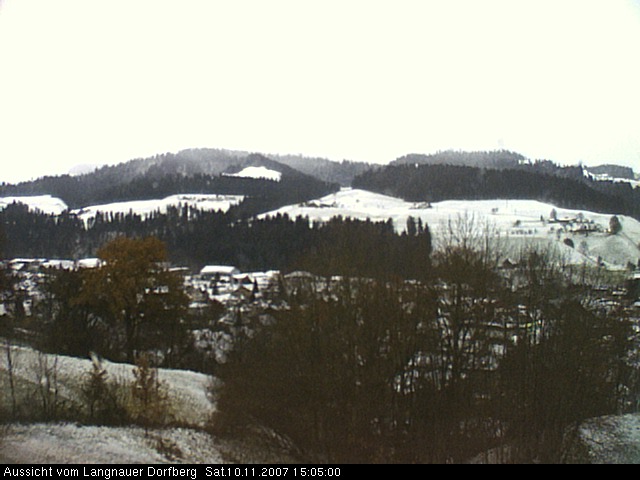 Webcam-Bild: Aussicht vom Dorfberg in Langnau 20071110-150500