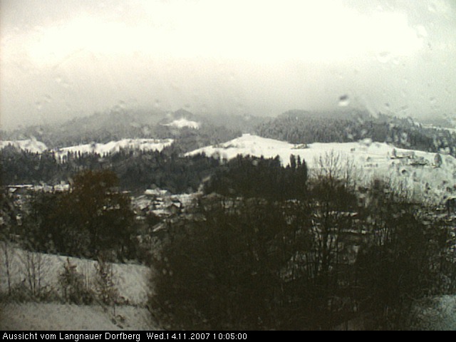 Webcam-Bild: Aussicht vom Dorfberg in Langnau 20071114-100500