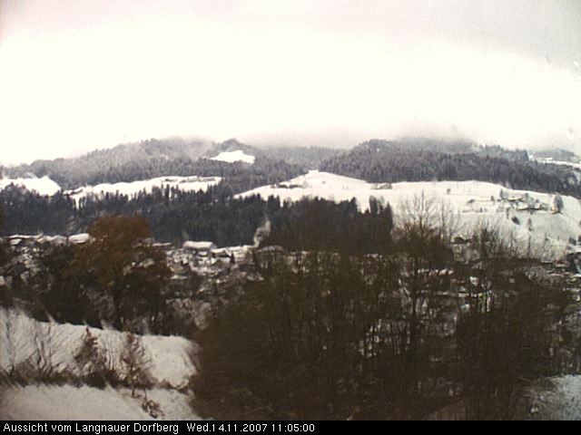 Webcam-Bild: Aussicht vom Dorfberg in Langnau 20071114-110500