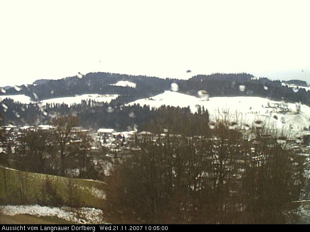 Webcam-Bild: Aussicht vom Dorfberg in Langnau 20071121-100500