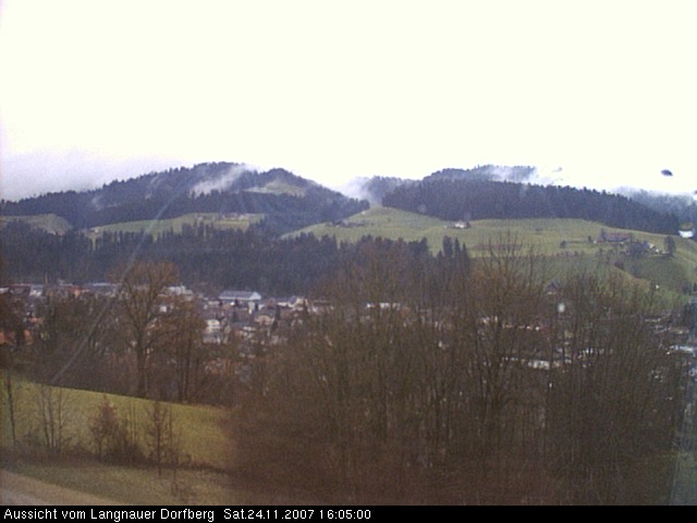 Webcam-Bild: Aussicht vom Dorfberg in Langnau 20071124-160500